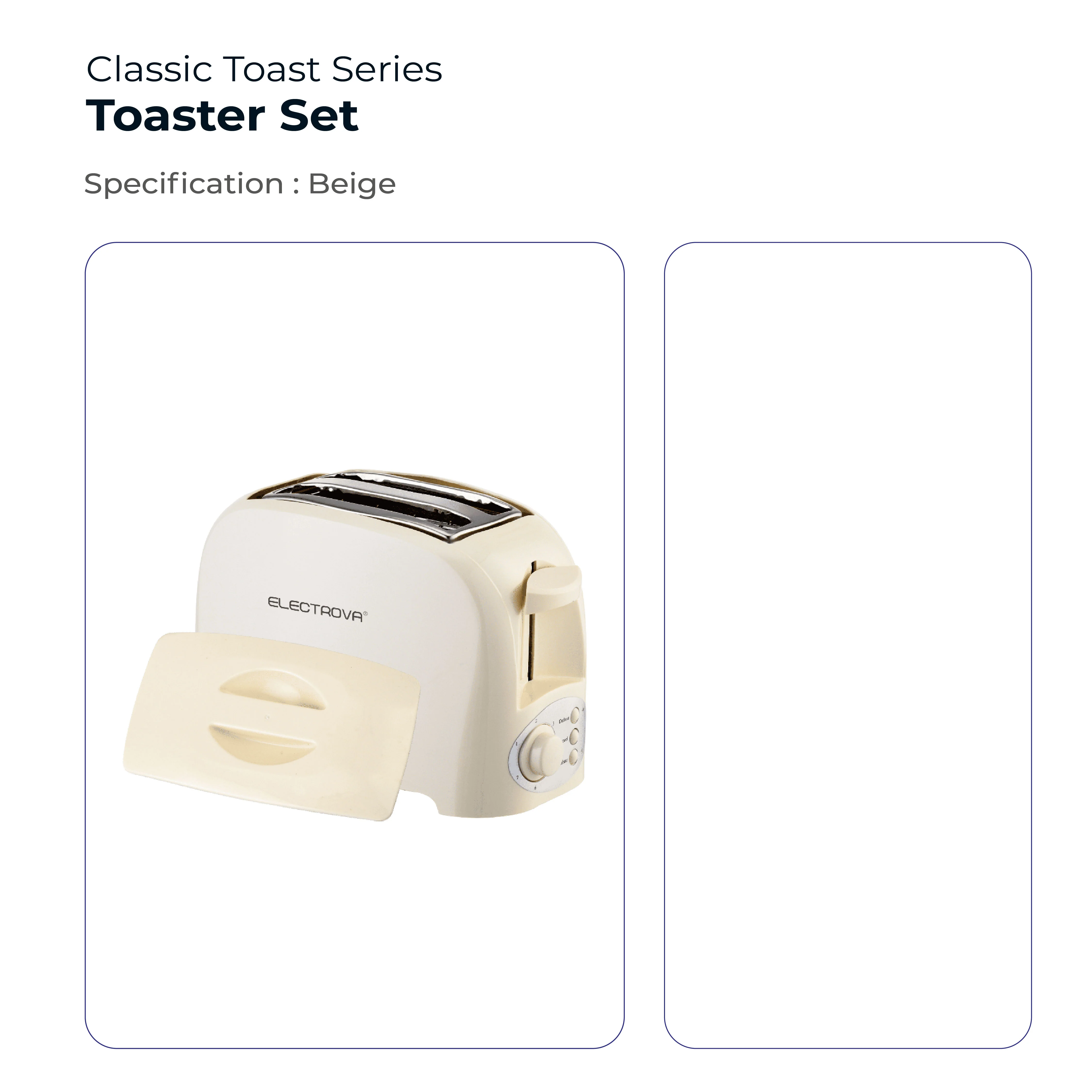 Electrova 2 Slice Toaster Classic Toast Series - Image 13