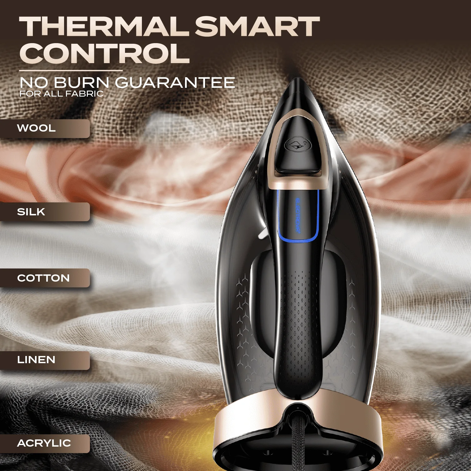 Electrova Anti-Burn Steam Iron SI2000 Perfect iSteam Series - Image 3