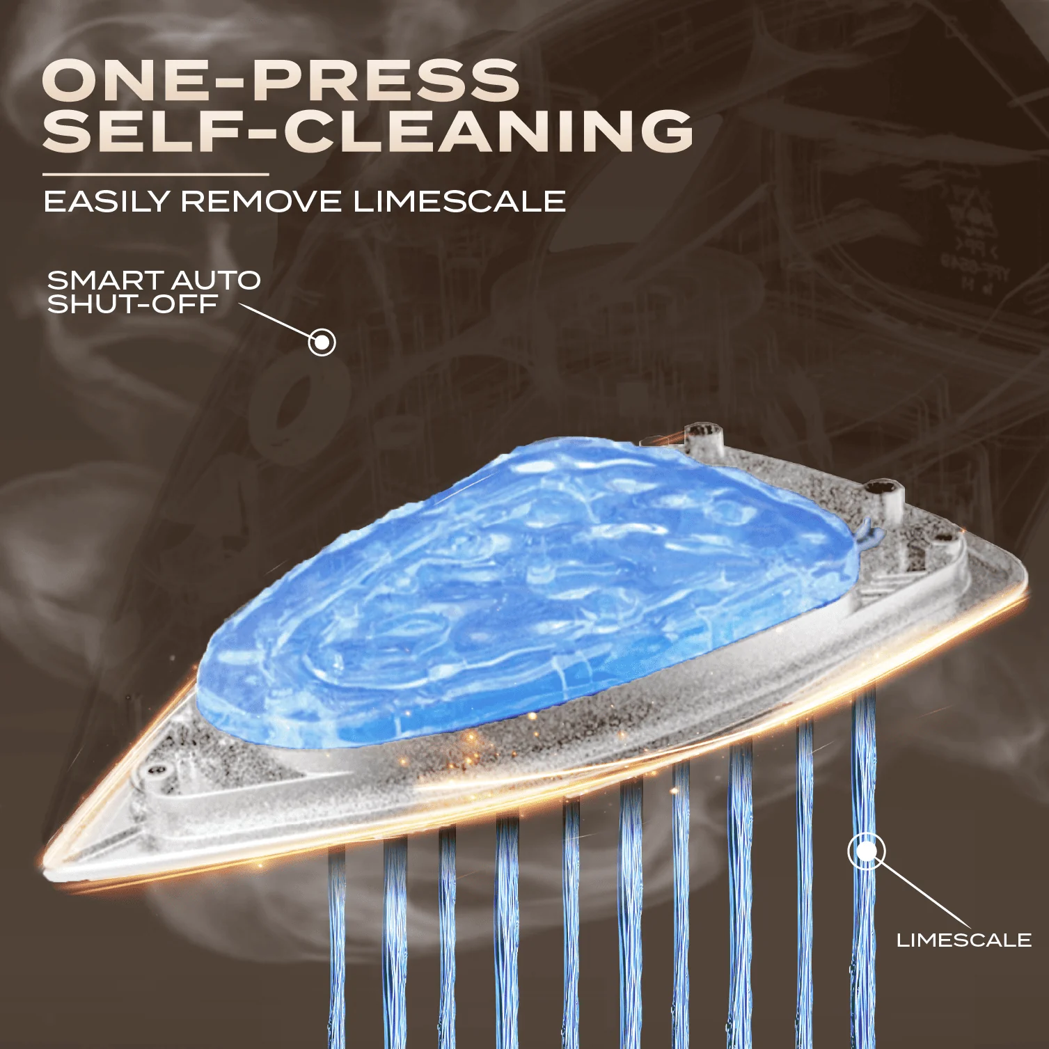 Electrova Anti-Burn Steam Iron SI2000 Perfect iSteam Series - Image 5