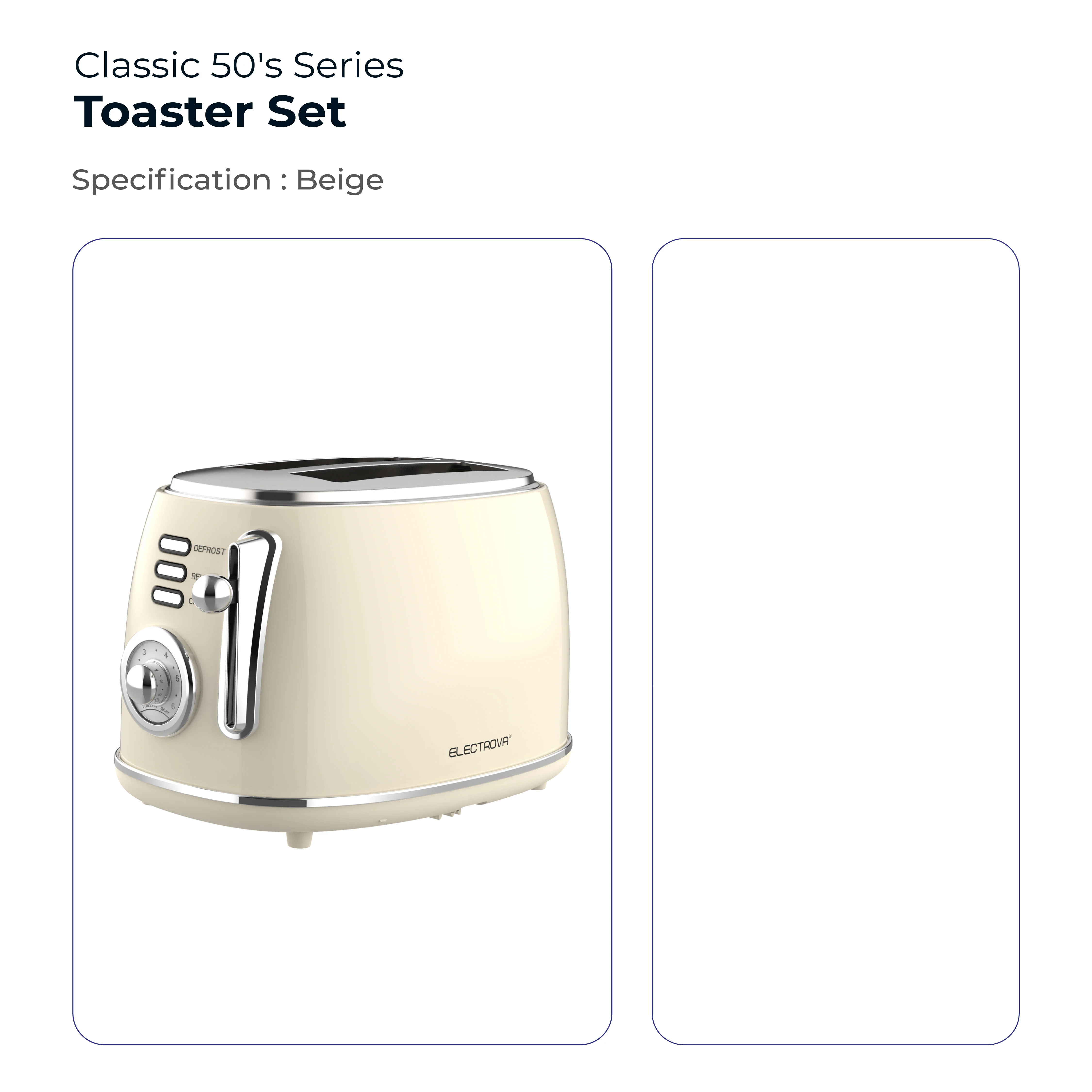 Electrova Classic 50's 2 Slice Toaster - Image 12