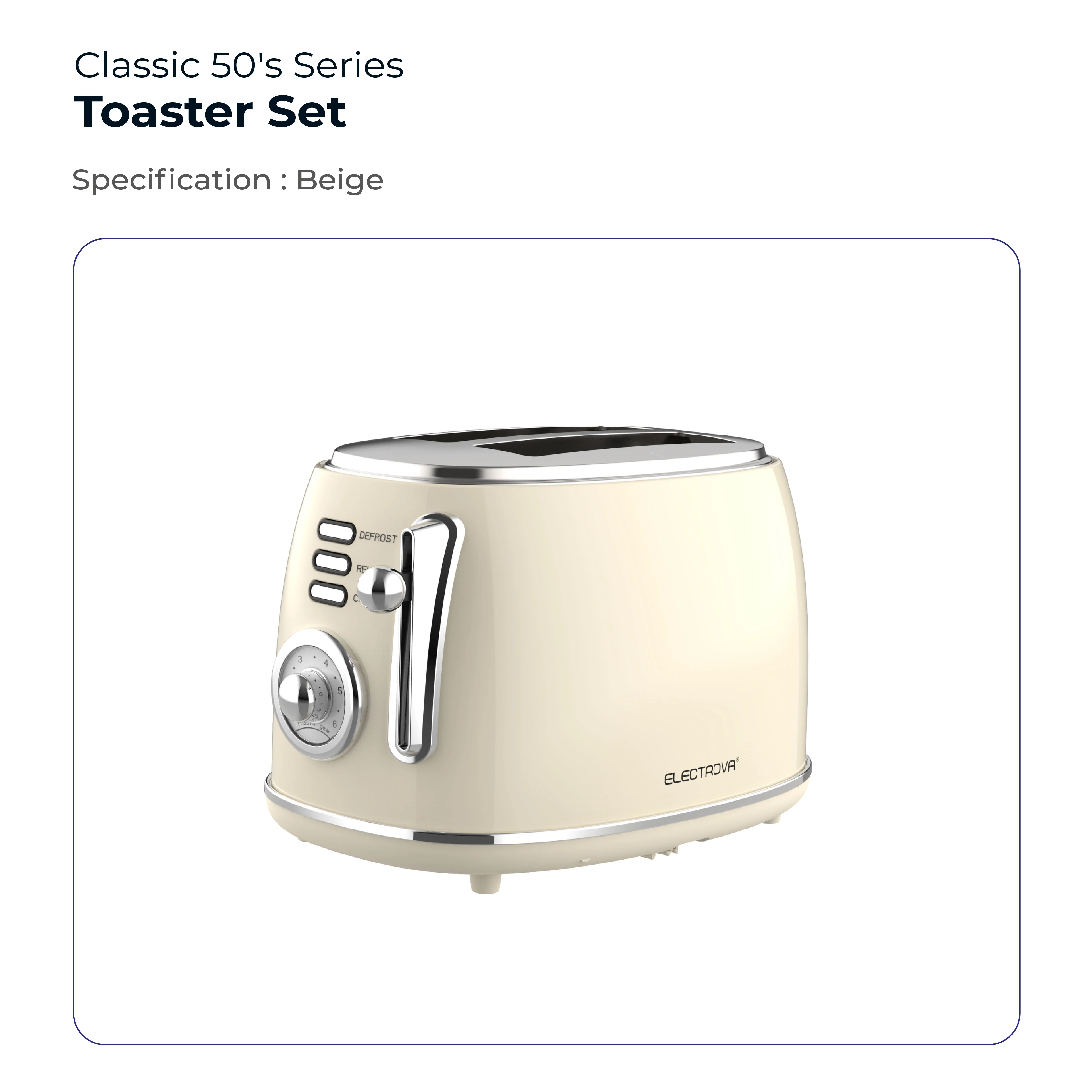 Electrova Classic 50's 2 Slice Toaster - Image 14