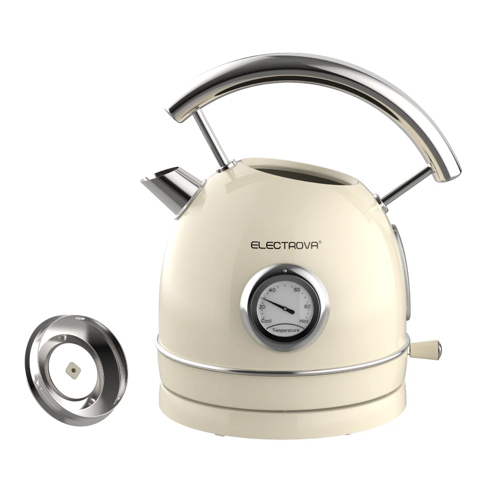 Electrova Classic 50's Series Stainless Steel Electric Kettle (1.8L) - Image 9