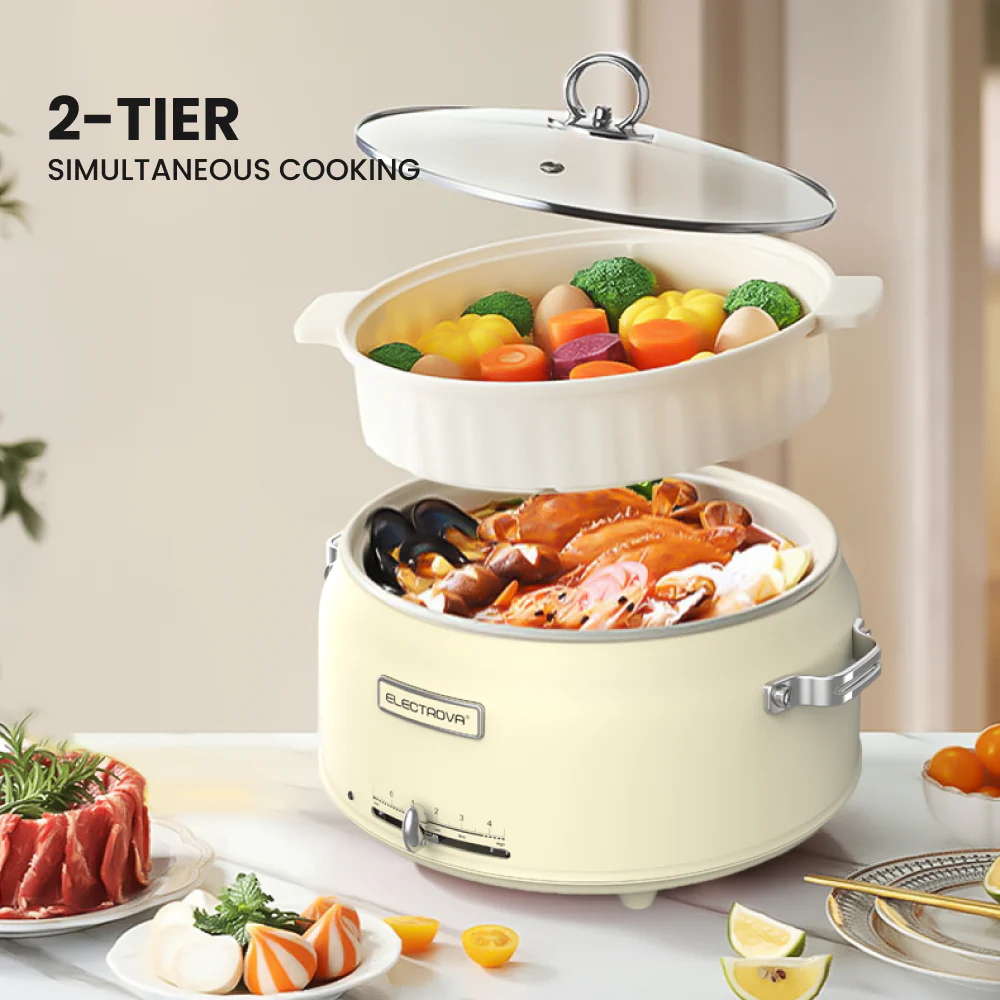 Electrova Classic 50's Series Multi-Functional Cooker (5L) - Image 4