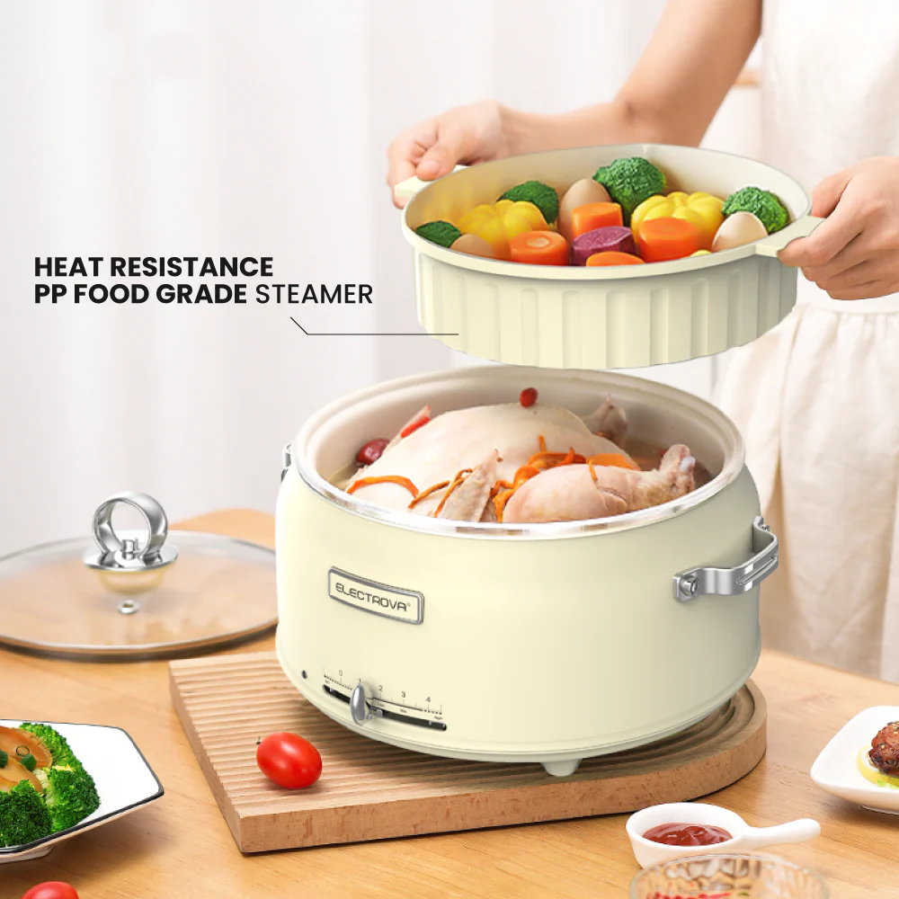 Electrova Classic 50's Series Multi-Functional Cooker (5L) - Image 6
