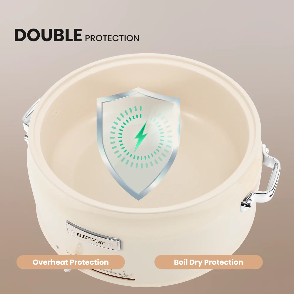 Electrova Classic 50's Series Multi-Functional Cooker (5L) - Image 8