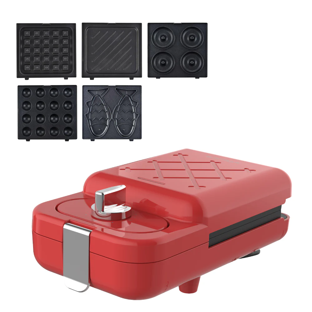 Electrova Classic 50's Series Waffle Maker with Timer - Image 12