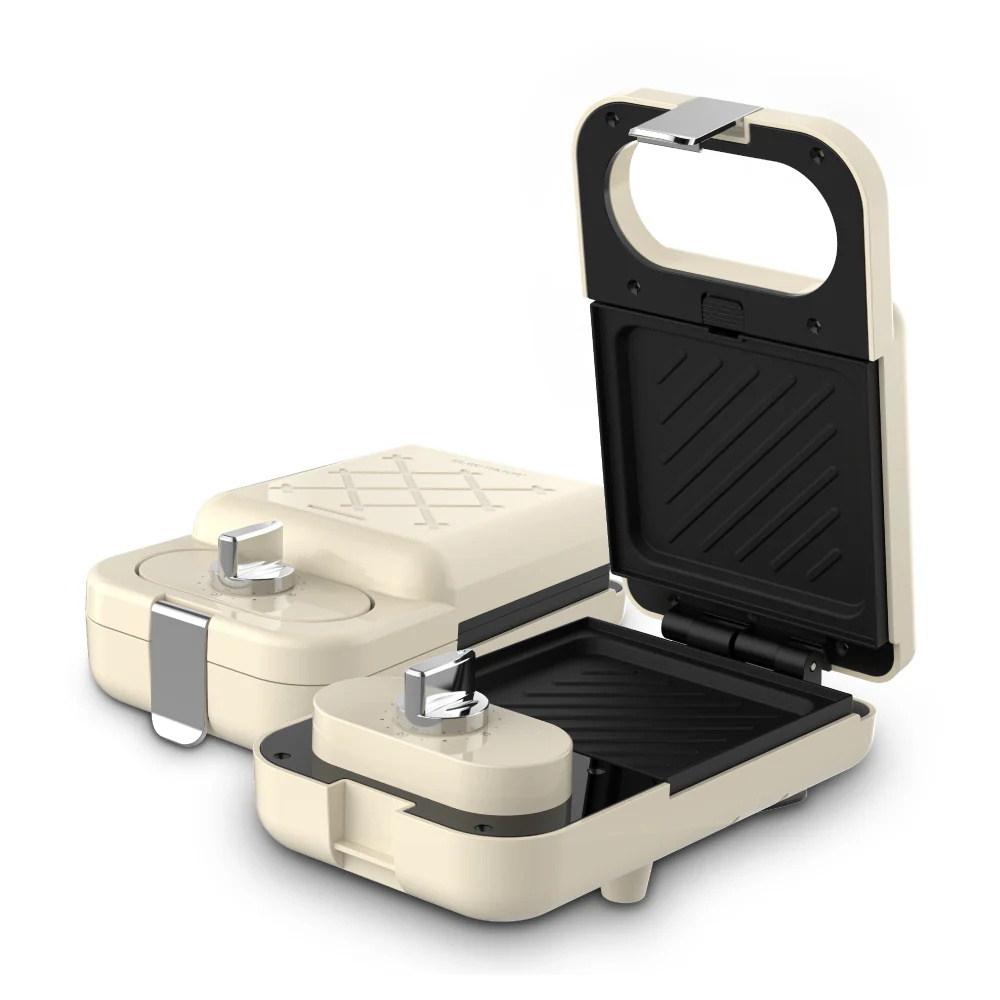 Electrova Classic 50's Series Waffle Maker with Timer - Image 6