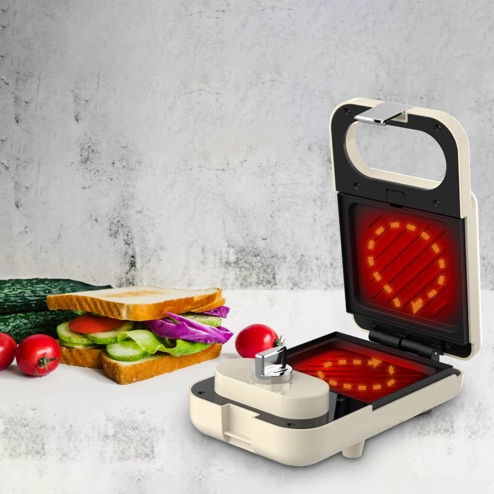 Electrova Classic 50's Series Waffle Maker with Timer - Image 9