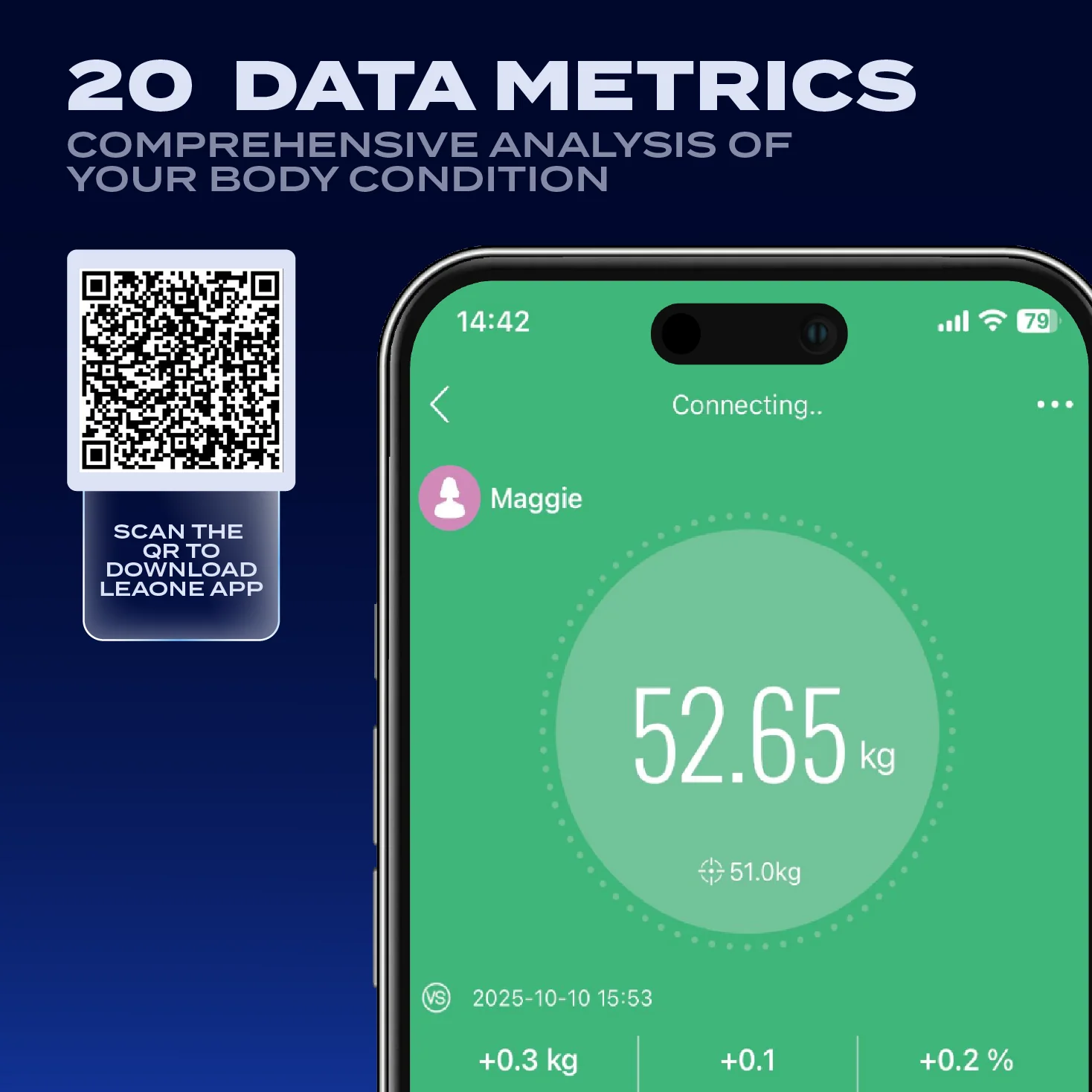 Electrova eScale (ITO Smart Bluetooth Body Weight Composition Scales) - Image 3