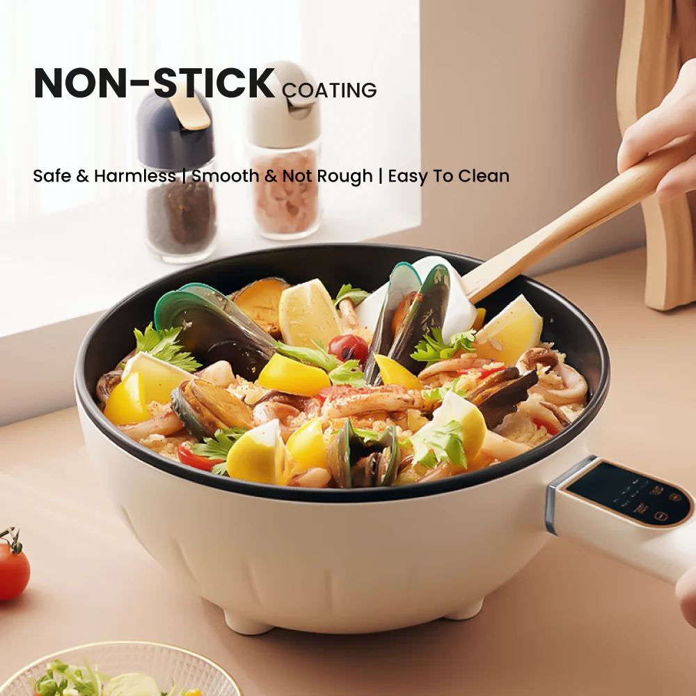 Electrova iCook Series 2 in 1 Multi- Function Cooker Pot (4L) - Image 4