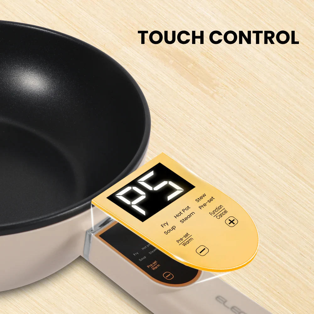 Electrova iCook Series 2 in 1 Multi- Function Cooker Pot (4L) - Image 6