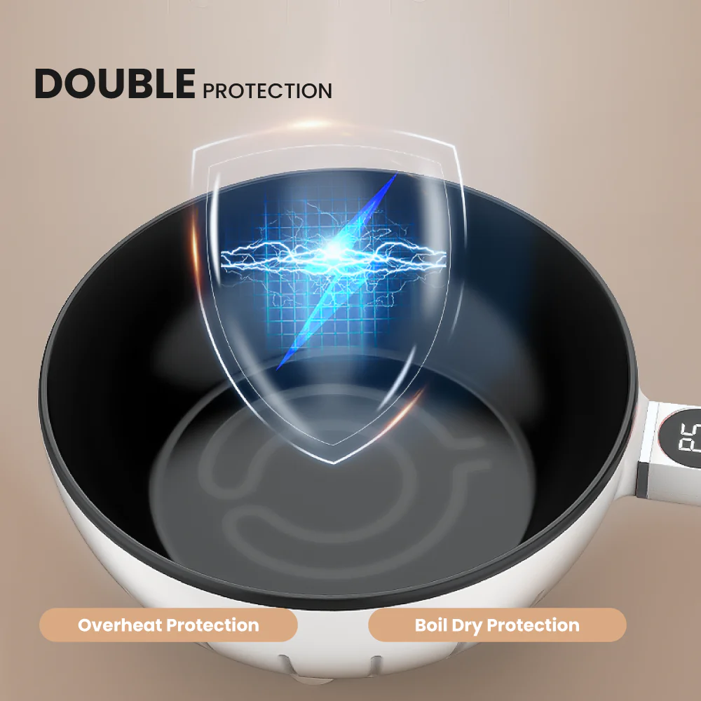 Electrova iCook Series 2 in 1 Multi- Function Cooker Pot (4L) - Image 9