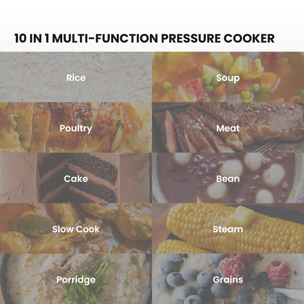 Electrova InnovaCook Series Multi-Functional Electric Pressure Cooker - Image 5