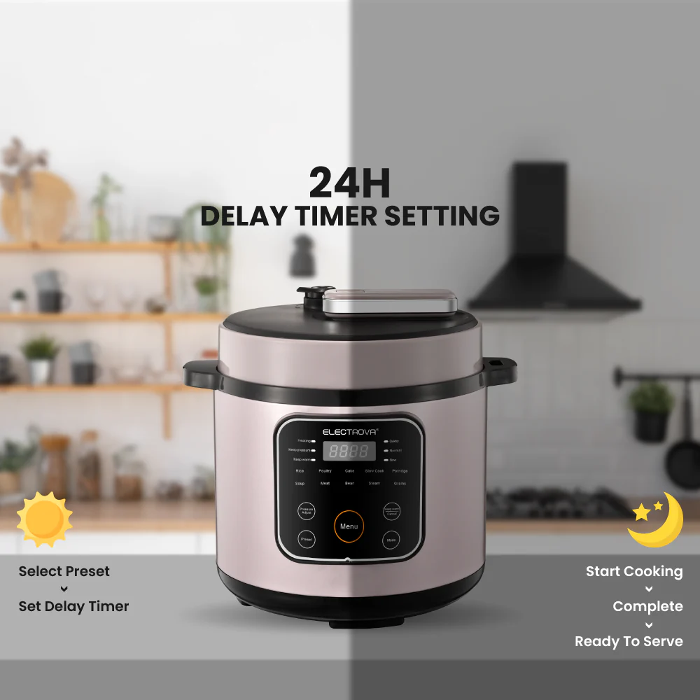 Electrova InnovaCook Series Multi-Functional Electric Pressure Cooker - Image 6
