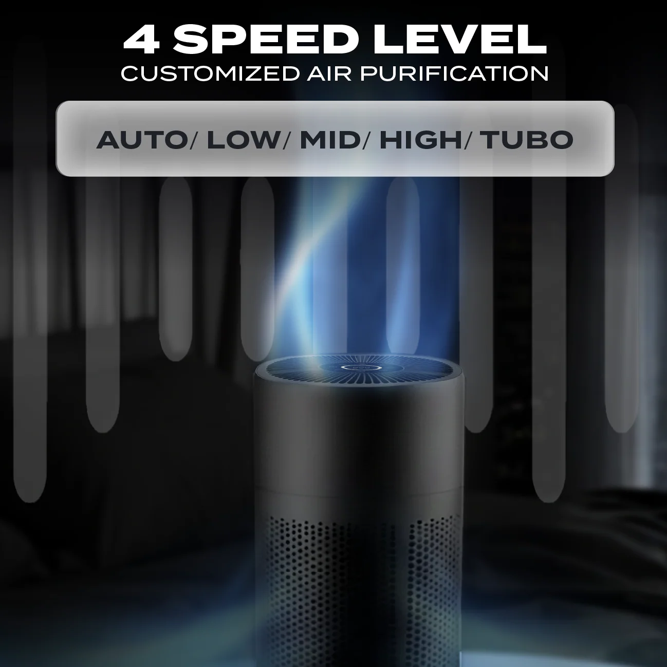 Electrova iPure AirCare 600 Series Ionic HEPA Pro-Level Air Purifier (Medium) - Image 6