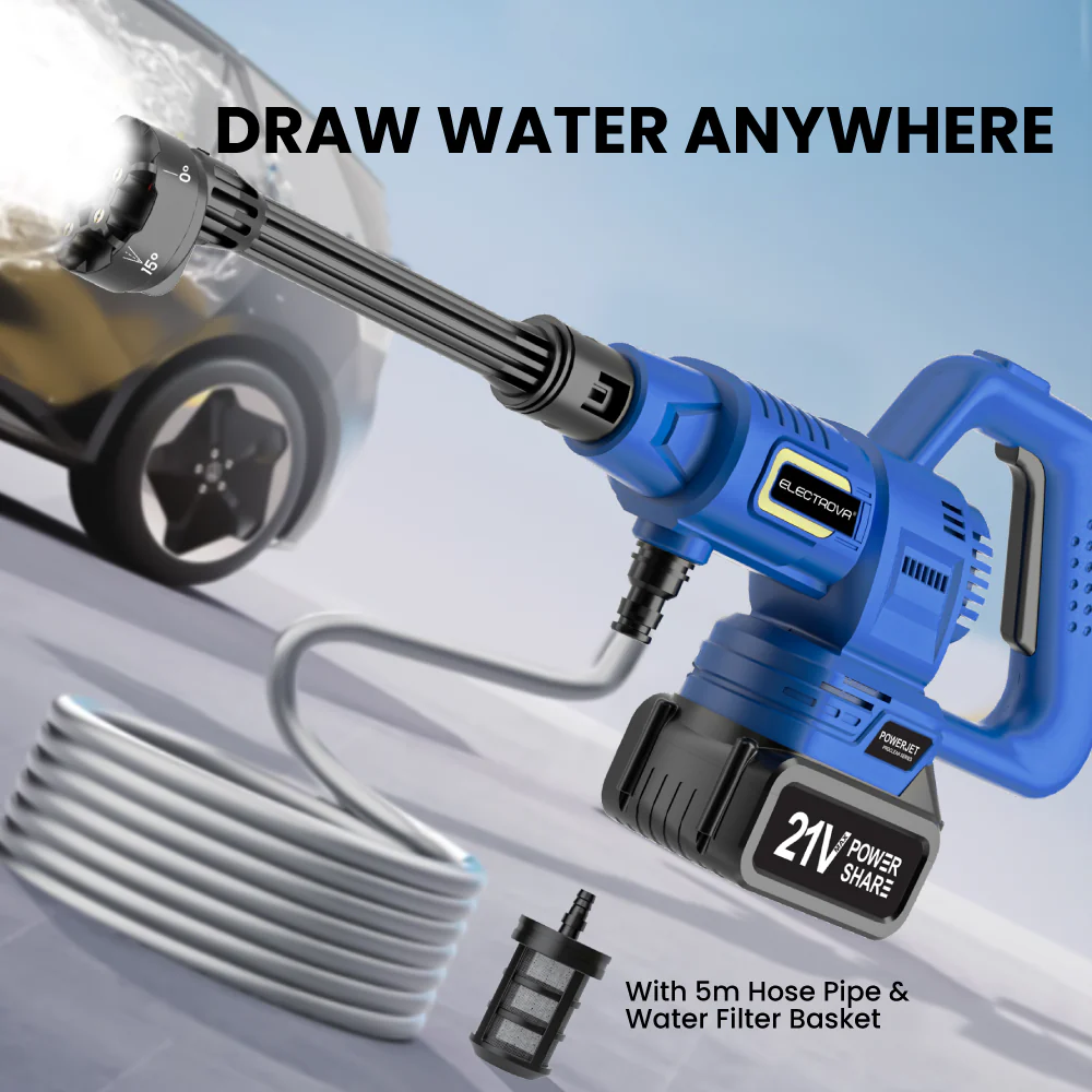 Electrova ProClean Series Cordless Power Jet Pressure Washer - Image 6