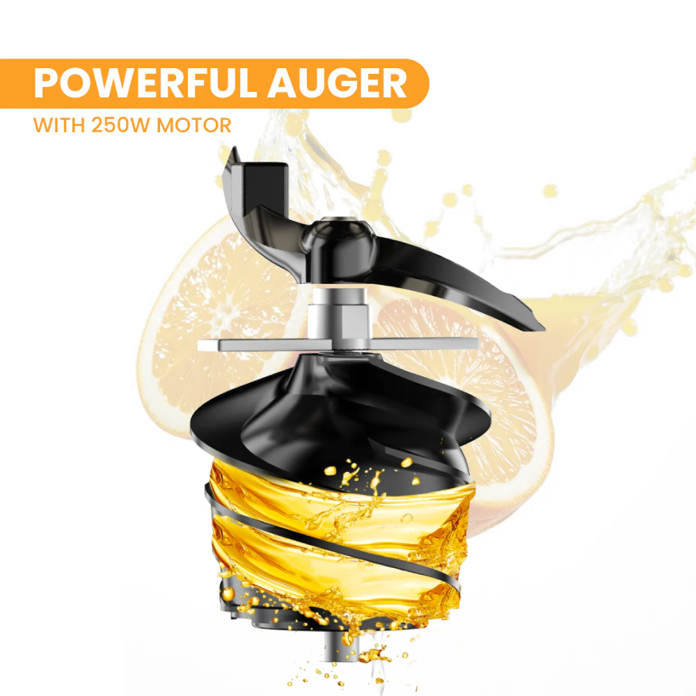 Electrova SlowPress Juice Extractor with Wide Chute - Image 4