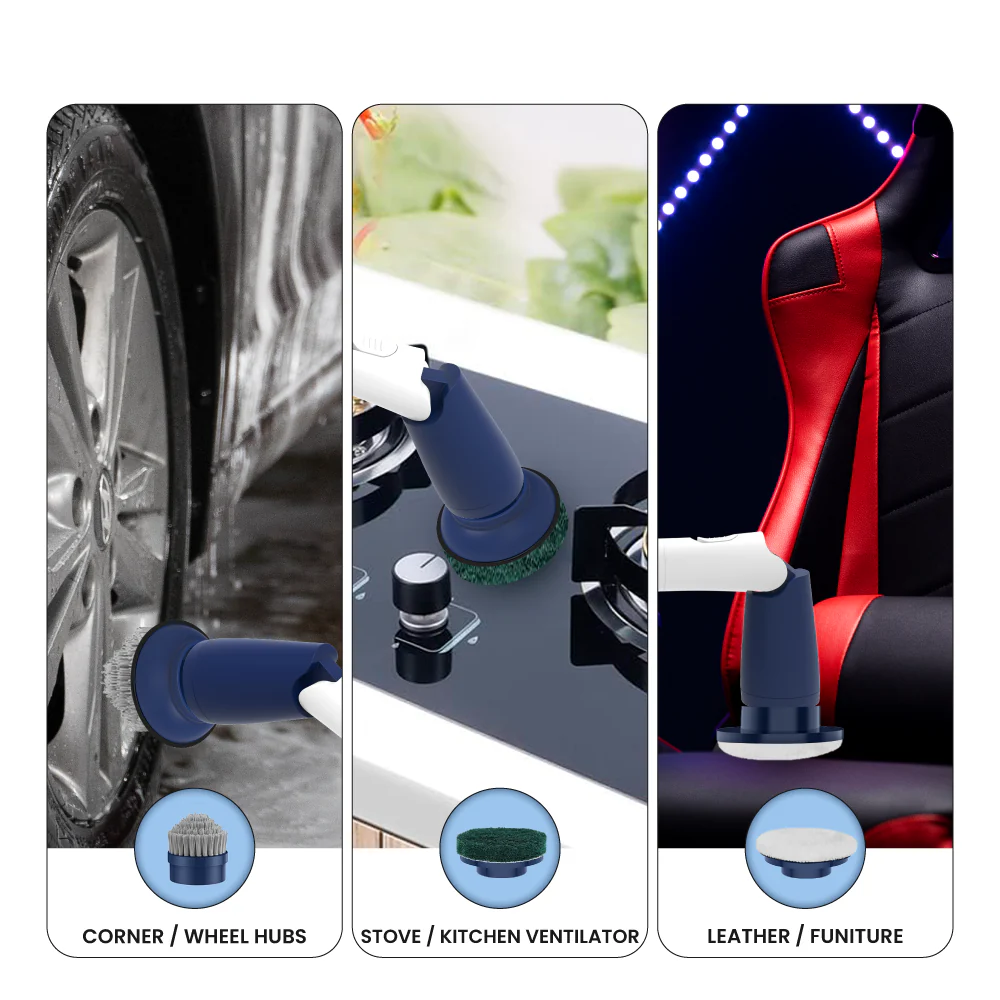 Electrova Vaclife Series Cordless Electric Spin Scrubber with Turbo - iSpin - Image 11