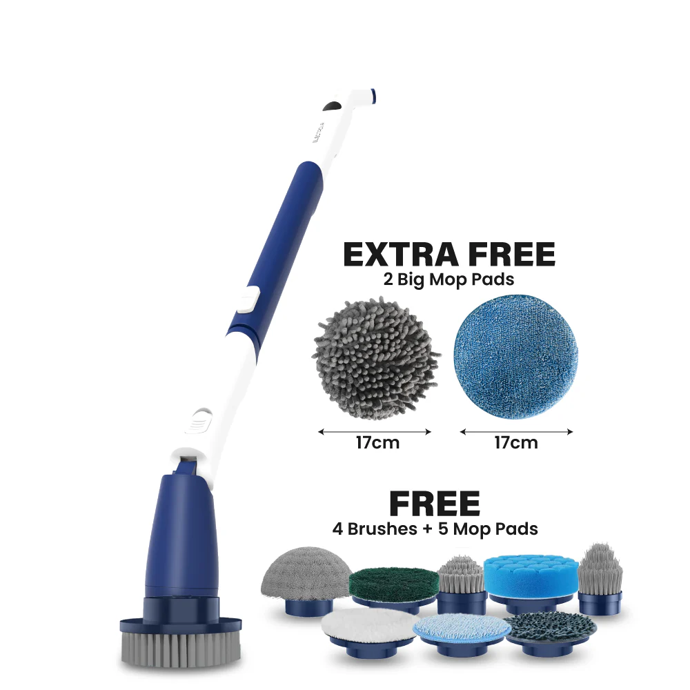Electrova Vaclife Series Cordless Electric Spin Scrubber with Turbo - iSpin - Image 13