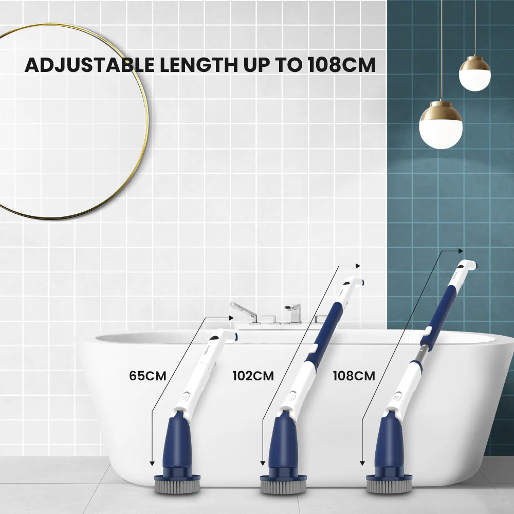 Electrova Vaclife Series Cordless Electric Spin Scrubber with Turbo - iSpin - Image 5