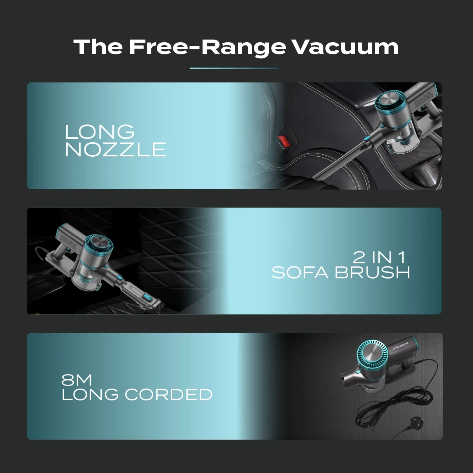 Electrova Handheld Vacuum Cleaner V8 VacLife Series - Image 7