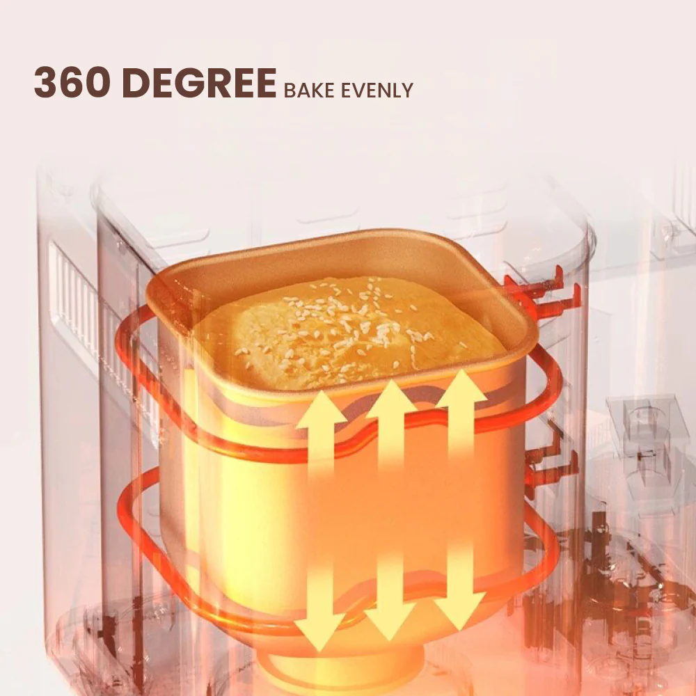 Electrova HomeBaker Series Bread Maker (3.0LB) - Image 8