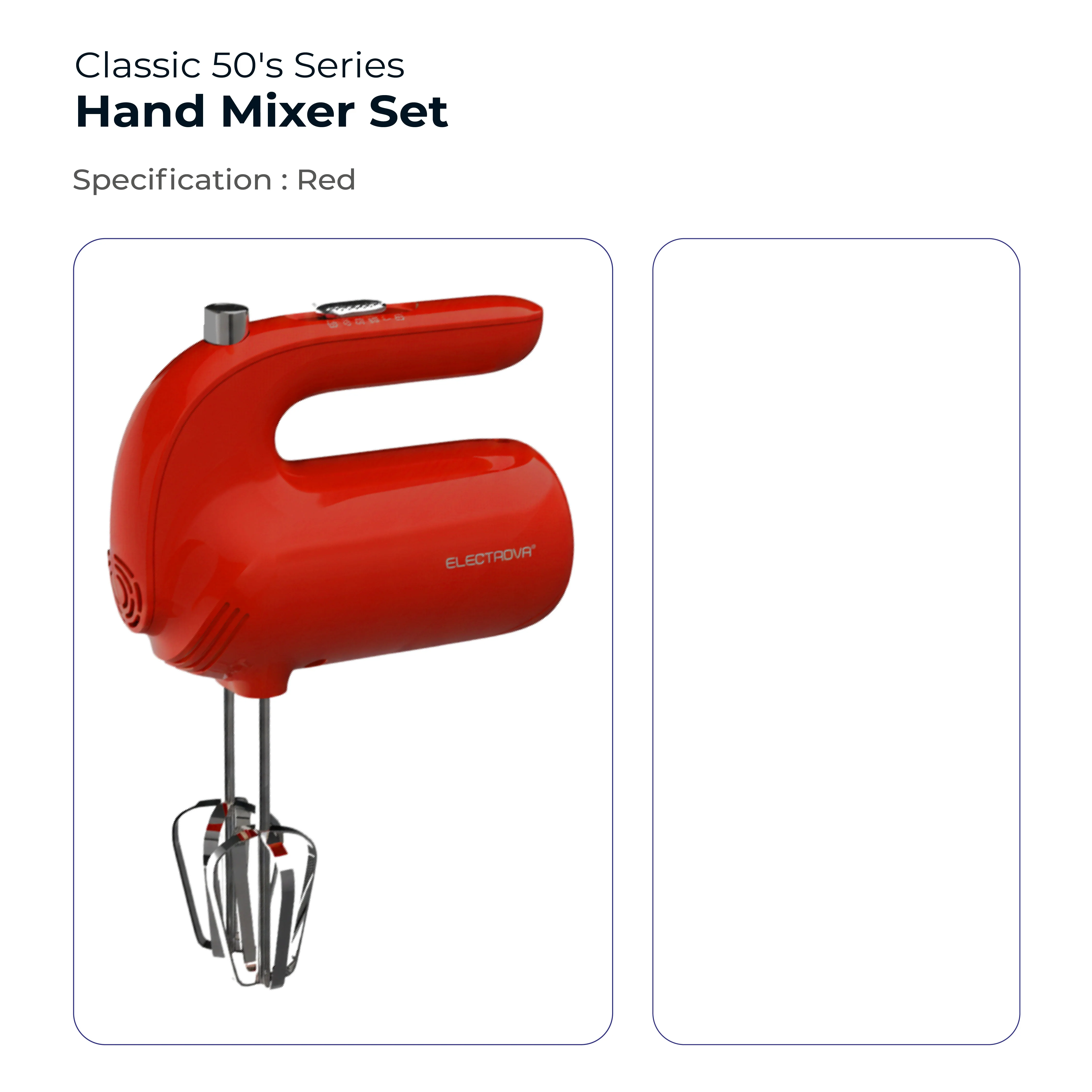 Electrova Classic 50's Series Hand Mixer - Image 19