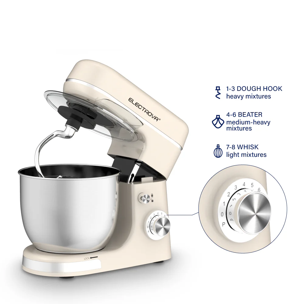 Electrova Baker Series Premium Stand Mixer (8 Speeds + Pulse) ET-SM02 - Image 7
